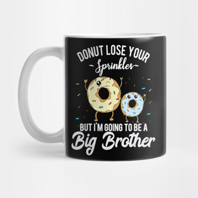 Im Going to Be a Big Brother Shirt Funny Donut by AstridLdenOs